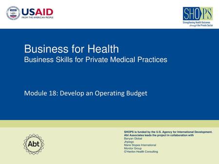 Business for Health Business Skills for Private Medical Practices