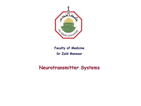 Neurotransmitter Systems