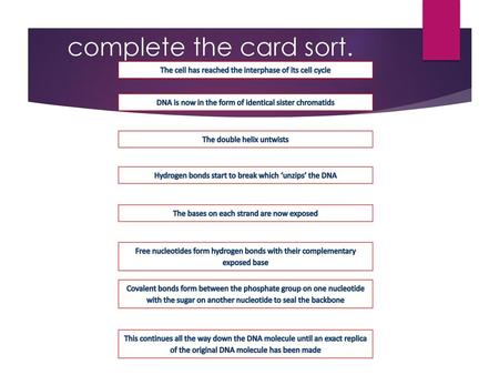 Watch the animation and complete the card sort.