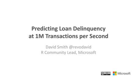 Predicting Loan Delinquency at 1M Transactions per Second