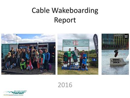 Cable Wakeboarding Report