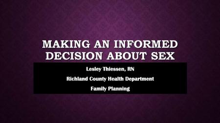 Richland County Health Department