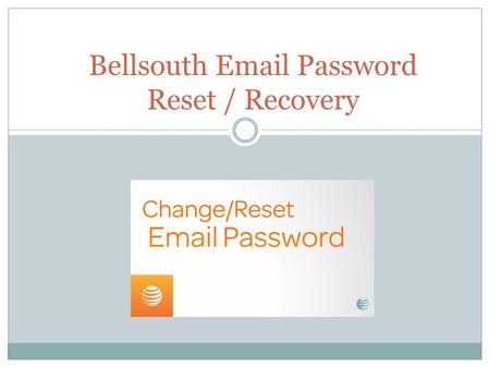 Bellsouth  Password Recovery Number