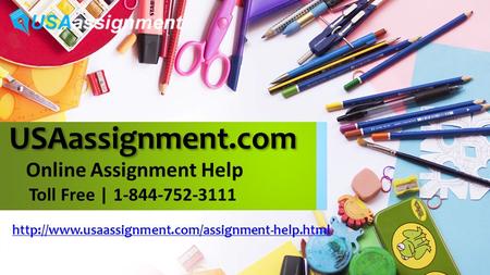 USAassignment.com Online Assignment Help  Toll Free |
