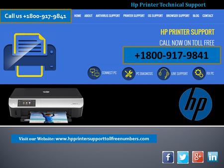 Hp Printer Technical Support Visit our Website :  Call us