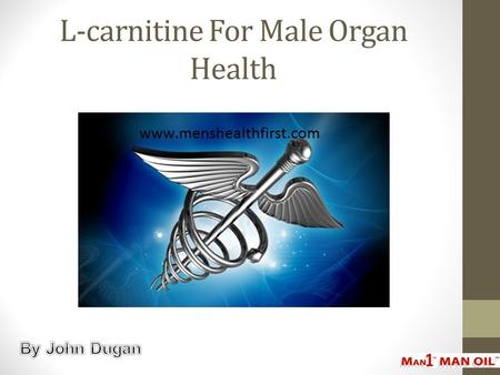 L-carnitine For Male Organ Health