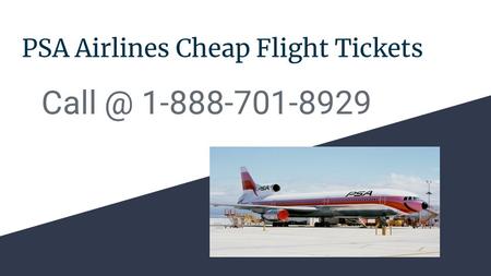 PSA Airlines Cheap Flight Tickets