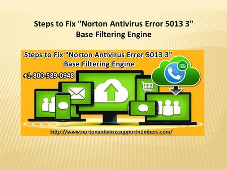 Steps to Fix Norton Antivirus Error  Base Filtering Engine.