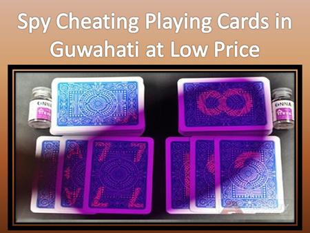 Low Price Spy Cheating Playing Cards in Guwahati