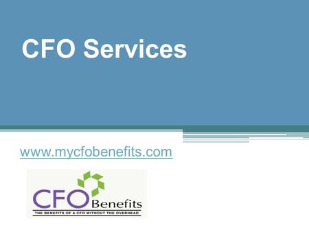 CFO Services - www.mycfobenefits.com