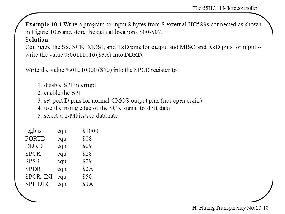How To Program 68hc11 How To Program 68hc11