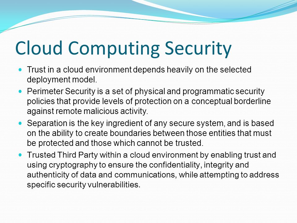 cloud computing security issues thesis