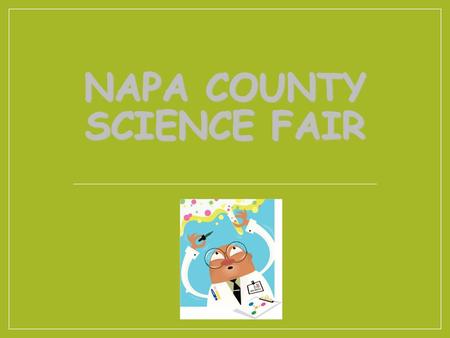 Napa County Science Fair