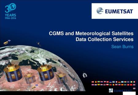 CGMS and Meteorological Satellites Data Collection Services