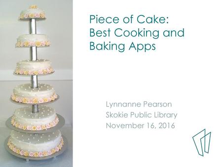 Piece of Cake: Best Cooking and Baking Apps