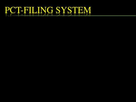 PCT-FILING SYSTEM.