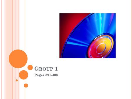 Group 1 Pages 391-403.
