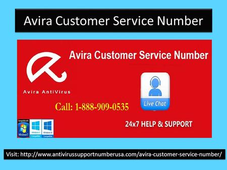 Avira Customer Service Number 1888 909 0535