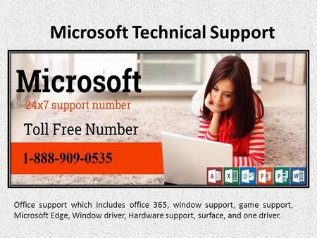 Microsoft Office Support Phone Number 1-888-909-0535