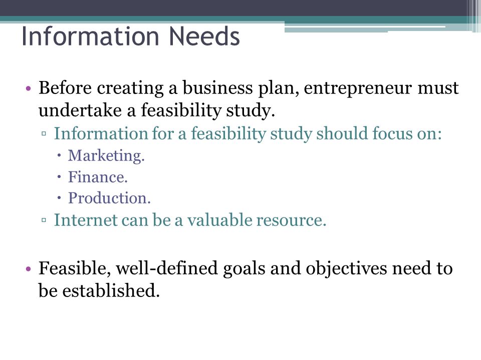 business plan for entrepreneur