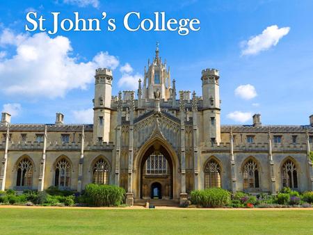 St John’s College.