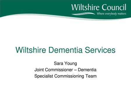 Wiltshire Dementia Services