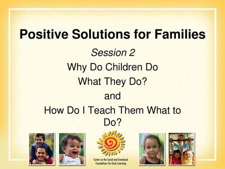 Positive Solutions for Families