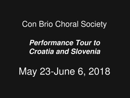 Con Brio Choral Society