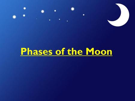 Phases of the Moon NSF North Mississippi GK-8.