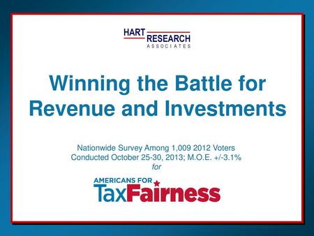 Winning the Battle for Revenue and Investments