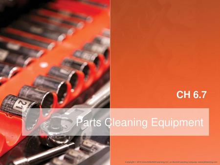 Parts Cleaning Equipment