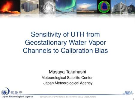 Masaya Takahashi Meteorological Satellite Center,