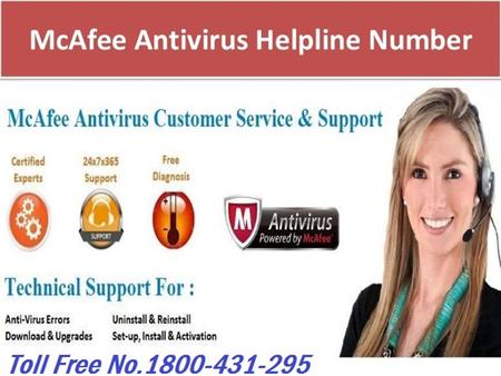 Mcafee Technical Support Toll Free No Mcafee Technical Support Toll Free No