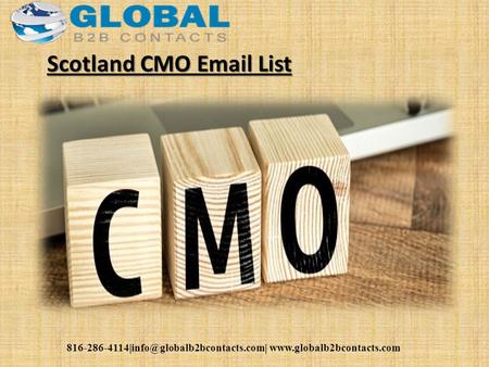 Scotland CMO  List.