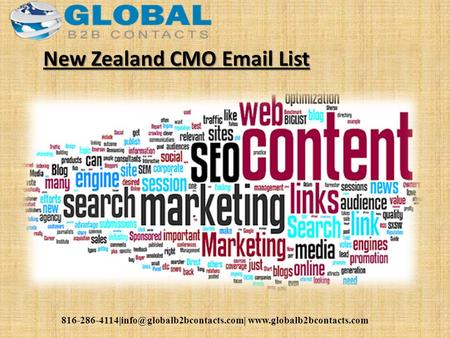 New Zealand CMO  List.