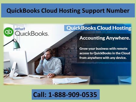 QuickBooks Cloud Hosting Support 1-888-909-0535 Number
