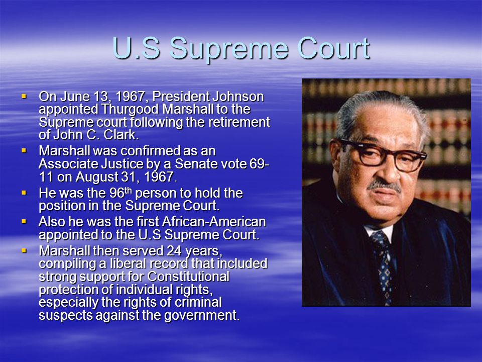 Image result for thurgood marshall nominated to the supreme court