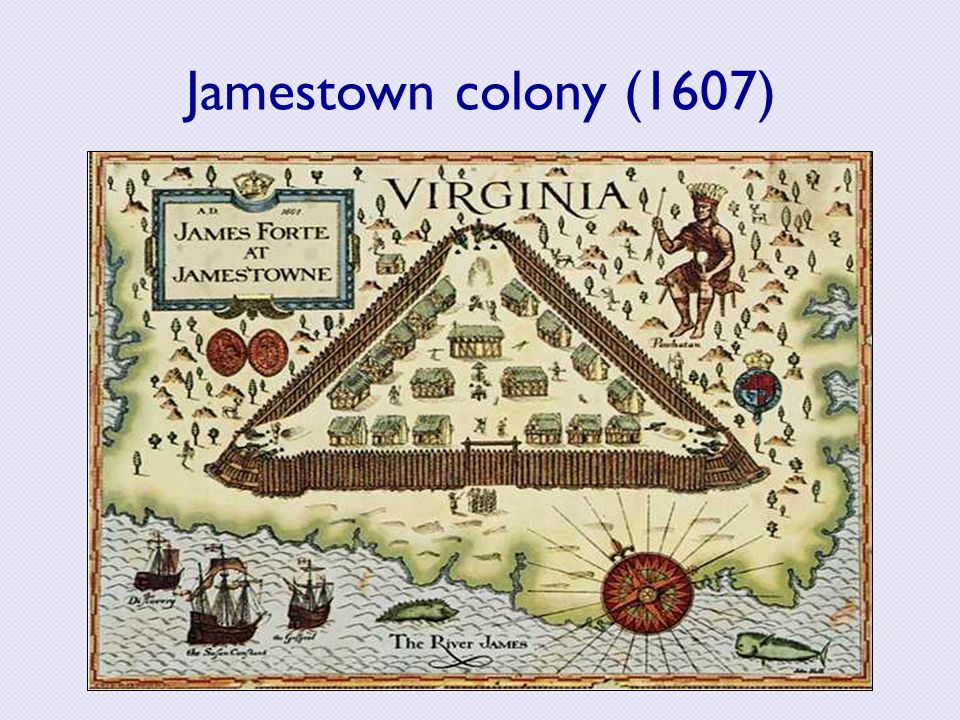 Image result for the settlement of jamestown 1607