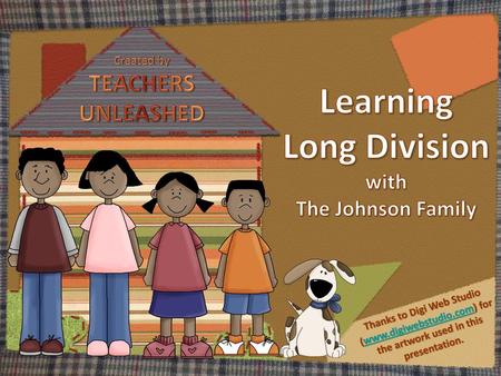 Learning Long Division