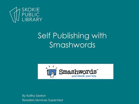 Self Publishing with Smashwords