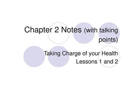 Chapter 2 Notes (with talking points)
