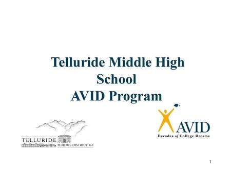 Telluride Middle High School