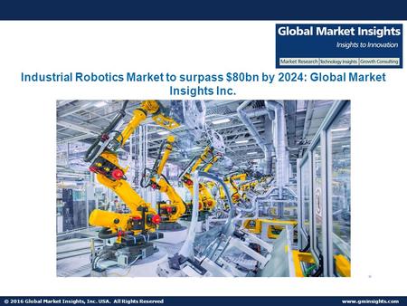 © 2016 Global Market Insights, Inc. USA. All Rights Reserved  Fuel Cell Market size worth $25.5bn by 2024 Industrial Robotics Market.