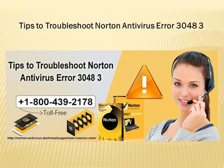 Tips to Troubleshoot Norton Antivirus Error