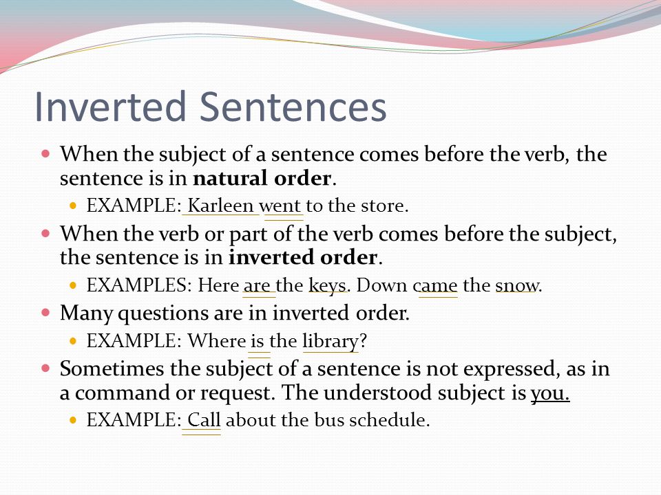 Examples Of Natural Sentences 46