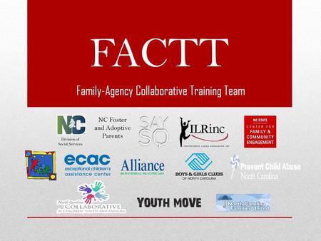 Family-Agency Collaborative Training Team