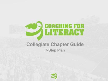 Collegiate Chapter Guide 7-Step Plan