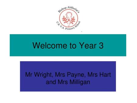 Mr Wright, Mrs Payne, Mrs Hart and Mrs Milligan
