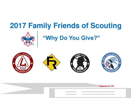 2017 Family Friends of Scouting