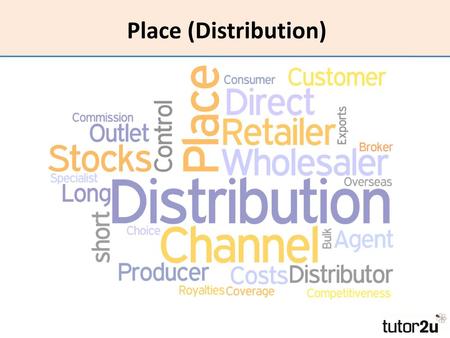 Place (Distribution).